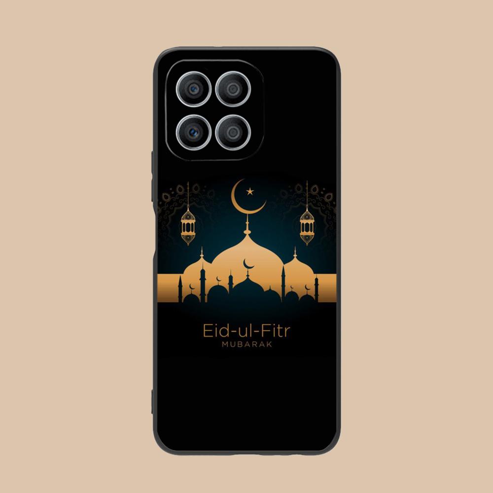 Eid Mubarak Mobile Phone Case for Honor 90 80 70 60 50 30 20 10 9 8 7 Pro S SE Lite 5G Colorful Printing Cover Smartphone Luxury