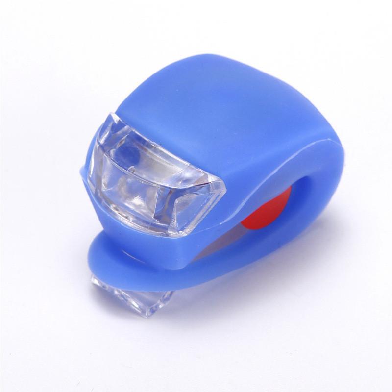 Bicycle Silicone Light With Led Single Eye For Night Visibility And Safety