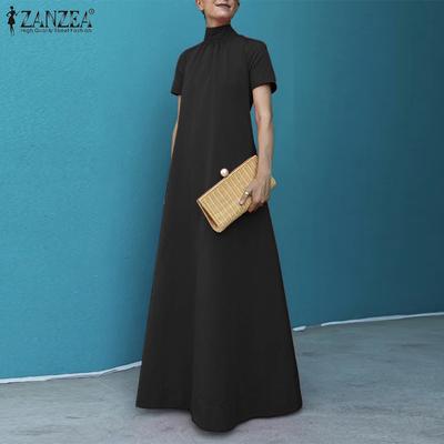 Abiti estivi da donna a maniche corte eleganti casual larghi