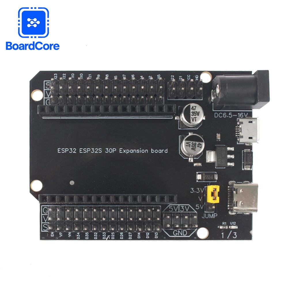 1/2pcs ESP32 Expansion Board ESP32 30P DEVKIT V1 Development Board Power Board Module ESP32S Expansion Boards