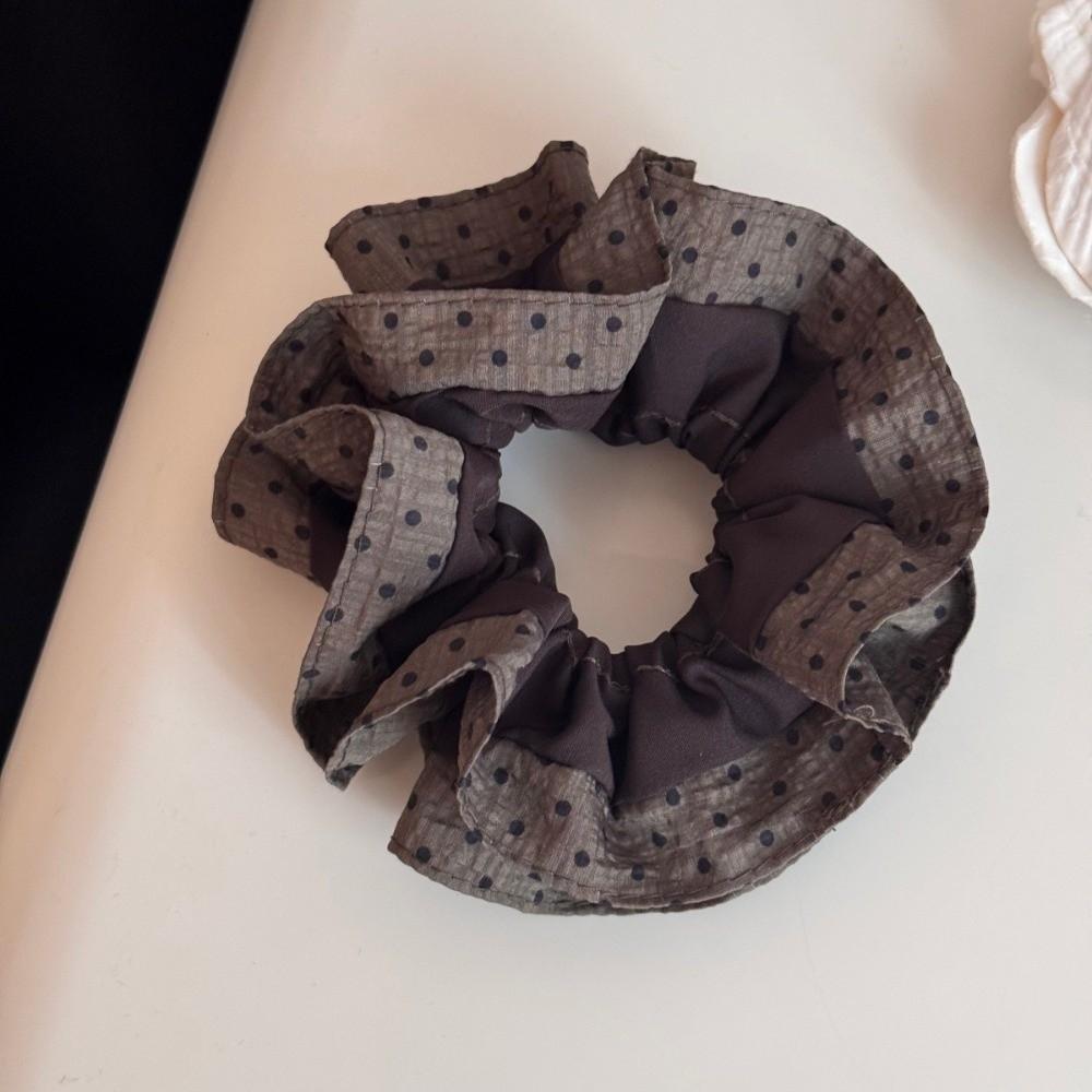 Large Size Ponytail Hair Scrunchies Rubber Band Hair Bands Elegant Elastic Hair Ties Girls
