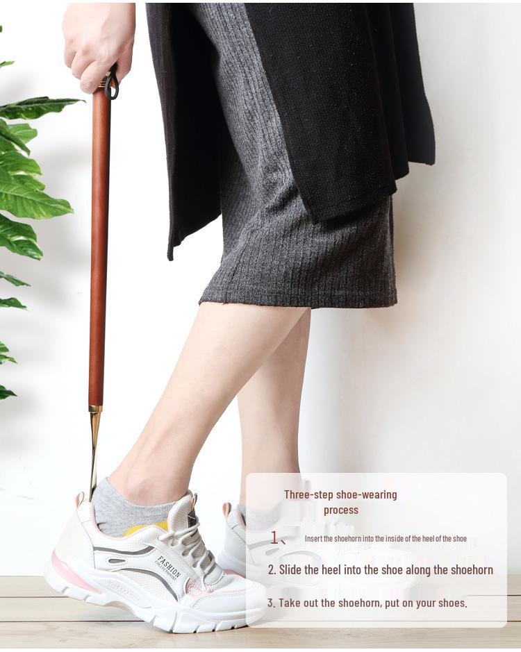 Animal Head Metal Shoehorn - Ultra Long Shoe Lifter, No Bend Shoe Puller, Gift Idea