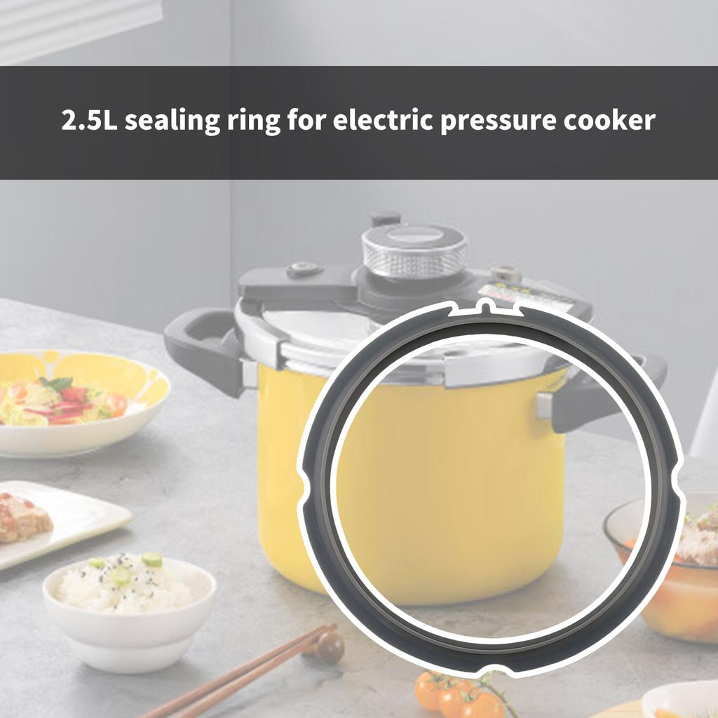 Silicone Gasket Sealing Rings Easy Installation Sealing Rings Pressure Cooker Accessories for 2.5L Pressure Cooker
