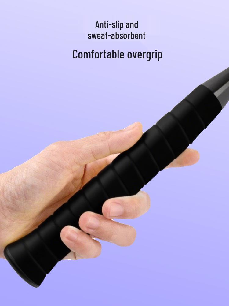 Pro Badminton & Tennis Overgrip: Verschleißfest, Rutschfest, Stoßdämpfendes Klebe-Griffband