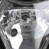 1X Orange Pp Plastic 12V 35W Motorcycle Scooter Headlight Lamp With Hi/Lo Option