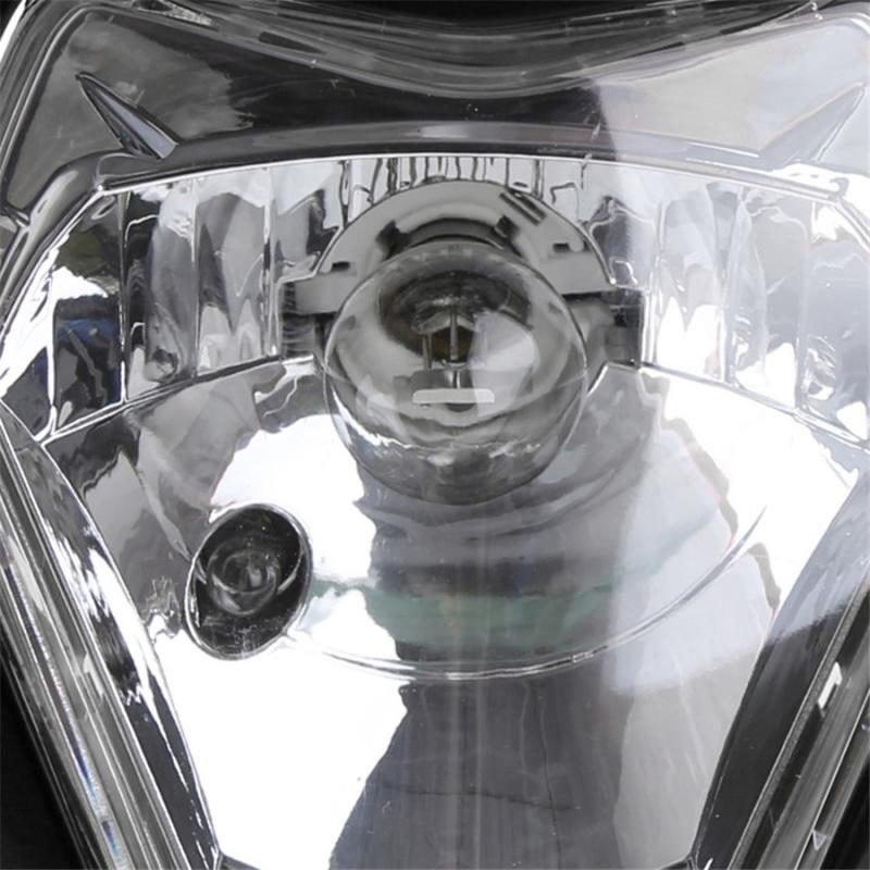 1X Orange Pp Plastic 12V 35W Motorcycle Scooter Headlight Lamp With Hi/Lo Option