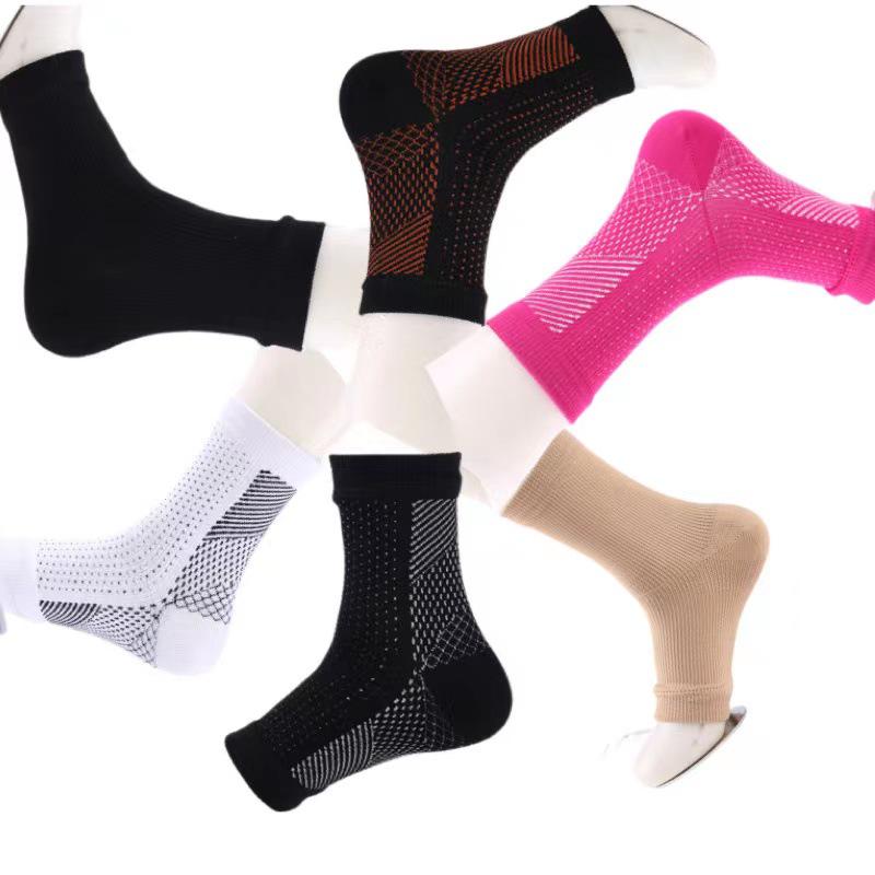 Ankle Support Open-Toe Compression Running Socks for Outdoor Sports