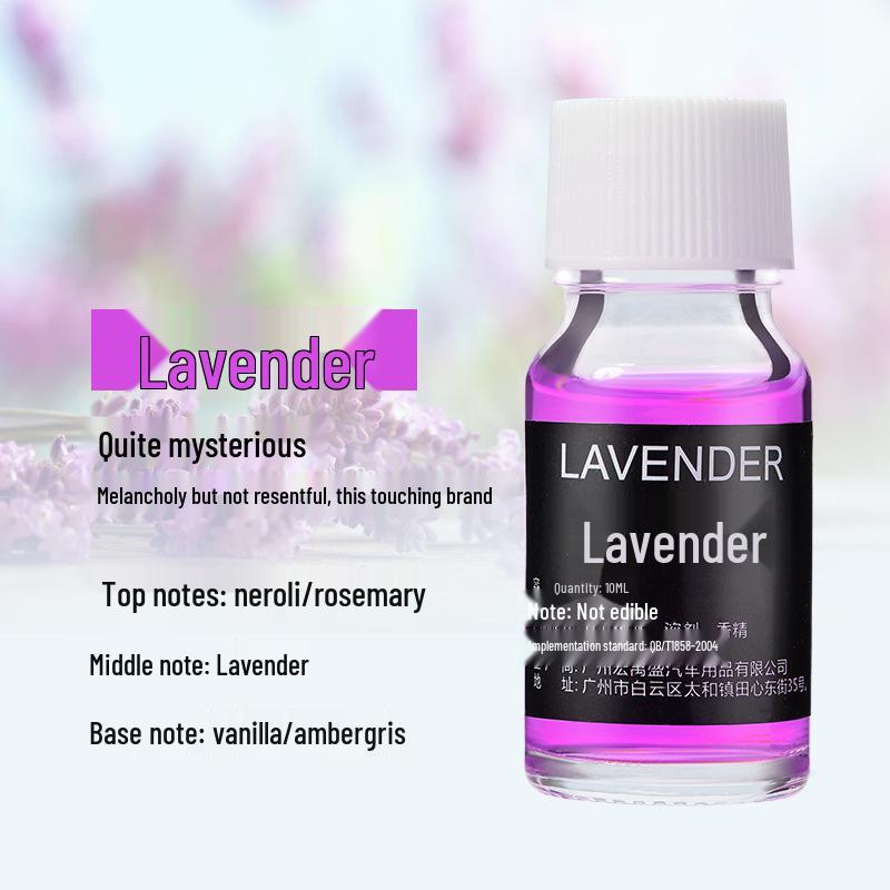 10ML Car Aromatherapy Refill: Creative Essential Oil Deodorant Ornament