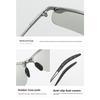 Polarized night vision glasses, color-changing sunglasses, male driver driving glasses, fishing sunglasses, day and night driving glasses