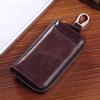 Auto Schlüsselanhänger Retro Schlüssel Organizer Tasche Mode PU Leder Auto Schlüssel Geldbörse Reißverschluss Große Kapazität Schlüssel Etui Heimgebrauch