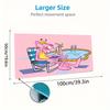 The Pink Panther2 Print  Cushion Non-slip Laptop Tablet Big Mousepad XXL Mat Mini PC Playmat With Lock edge