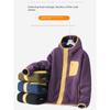 Double-Sided Polar Fleece Hooded Outwear Men Winter Thickening Cardigan Outdoor Fleece Coat Liner Export Men's Clothing Jacket