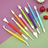 Weichton Kinder DIY Prägewerkzeug Set Kreative Kuchen Fondant Werkzeuge 9-teiliges Set