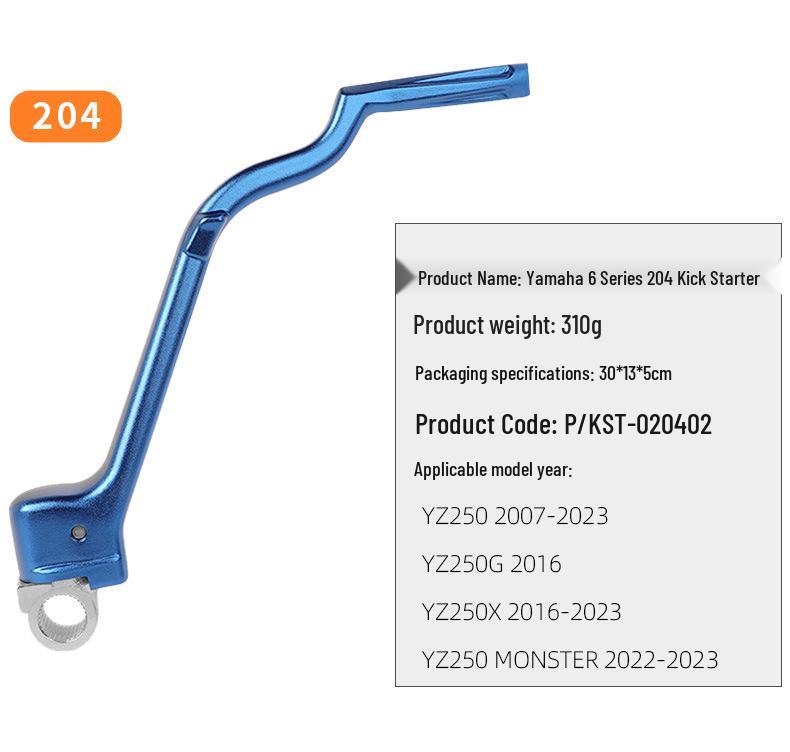 Aluminium Kickstarterhebel für Yamaha YZ/WR 250/450