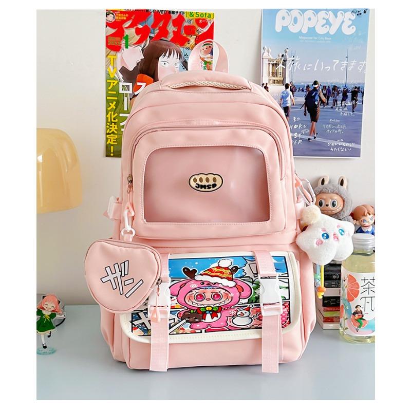 The New Schoolbag Is High-value, Fresh and Sweet, Candy-colored Backpack, Lightweight and Large-capacity Backpack for Junior High School Students.