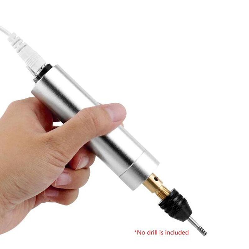 5V Mini Elektrischer Gravur Schnitz Meißel Stift Set Elektrowerkzeug Zubehör Tragbares Miniaturwerkzeug