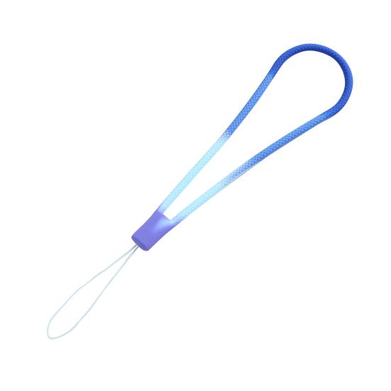 Handy-Lanyard Multifunktionales Silikon Handy-Handgelenkband Abnehmbares flüssiges baumelndes Band für Mini-USB