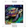 New Arrival 5D DIY Full Circle Diamond Painting "Big and Little Turtles" Embroidery Cross Stitch Home Decor Gift
