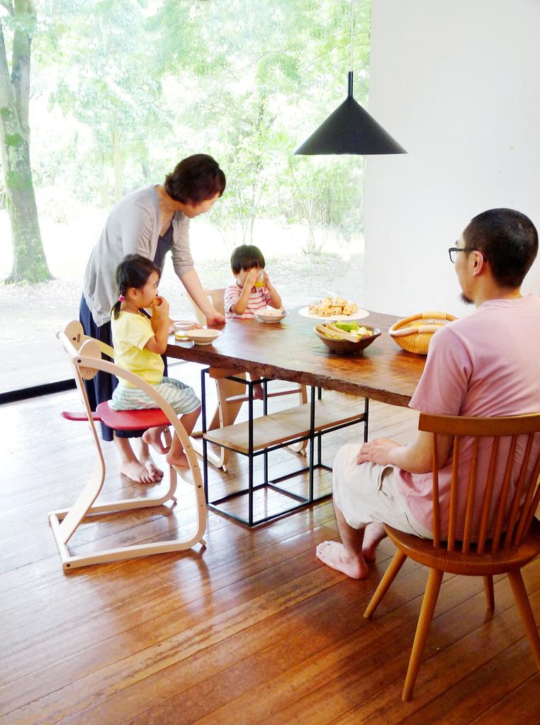 Sdi Fantasia Bambini Natural Chair for both children and Made in Japan STC-01 adults,