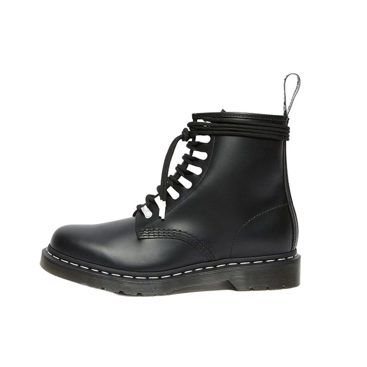 Dr. Martens 1460 Disrupt Hdw Leather Lace-Up 8-Hole Short Boots Women Boots Black 27300001
