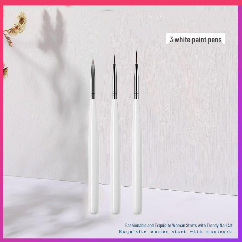 

Набор инструментов для ногтей: Стразовый карандаш, Карандаш для карвинга, Кисть для омбре, Кисть для рисования линий и нанесения лака для ногтей