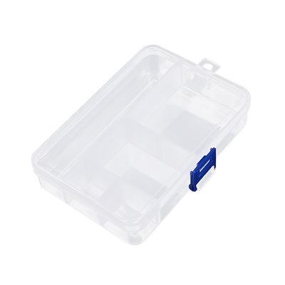 Transparent Plastic Storage Jewelry Box Container For Earrings Ring Necklace Box