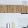 Wall Cabinet Artisan Oak 80 X 31 X 40 Cm Engineered Wood
