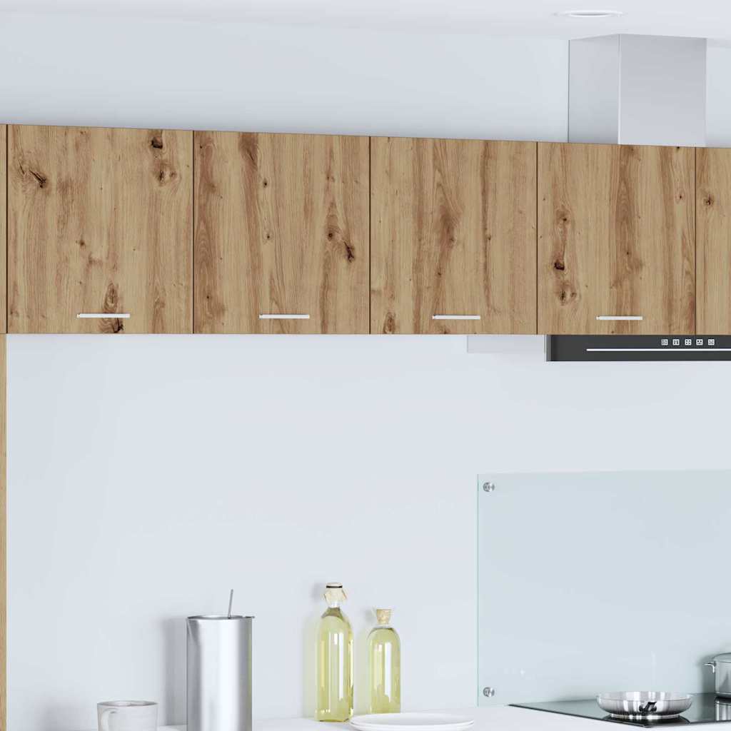 Wall Cabinet Artisan Oak 80 X 31 X 40 Cm Engineered Wood