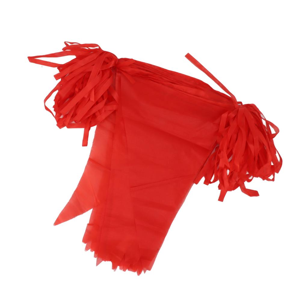 2 Bag Party Shape Anti Fade Decorative Pennants Flag for Party Decoration 200m