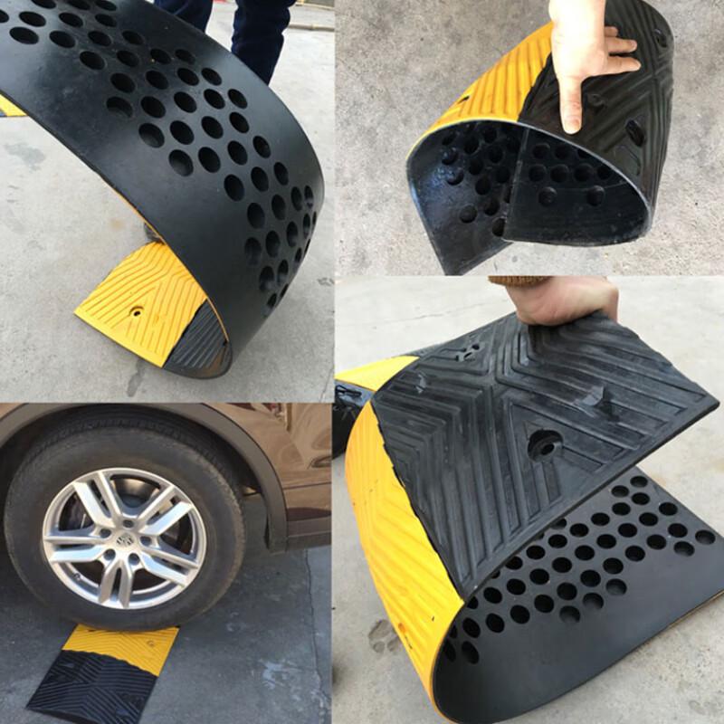 Bingyu Herringbone Rubber Speed Bump 100x32x3.5cm