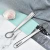 Stainless Steel Manual Egg Beater, Honey Cream Flat Mixer, Spring Coil Kitchen Small Tool