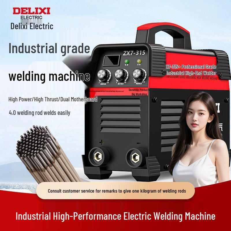 250 Dual Voltage Electric Welder, 220V Household and 380V Industrial, Portable Small Welding Machine