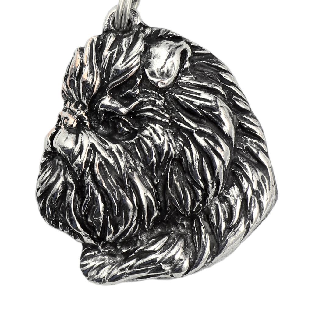 Affenpinscher, Affen, Affie - Necklace with dog, silver-plated pendant for dog fan, unique jewelry by Art-Dog brand