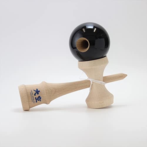 Langs Japan Yamagata Koubou Competition Kendama "Ozora" (Japan Kendama Association Certified) Solid Color Black