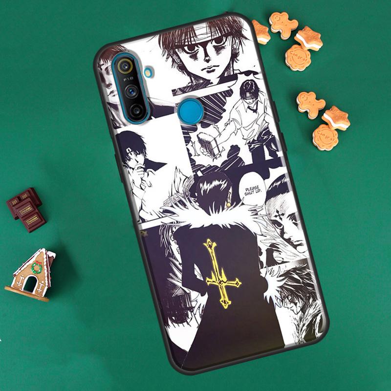 Chrollo Lucilfer Chains HxH Anime For OPPO Realme 8 Pro 8i 9i GT Neo2 Master C21 Case For OnePlus 10 9 Pro Nord2 8T 9R Coque