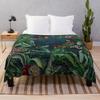 Midnight Rainforest I Throw Blanket