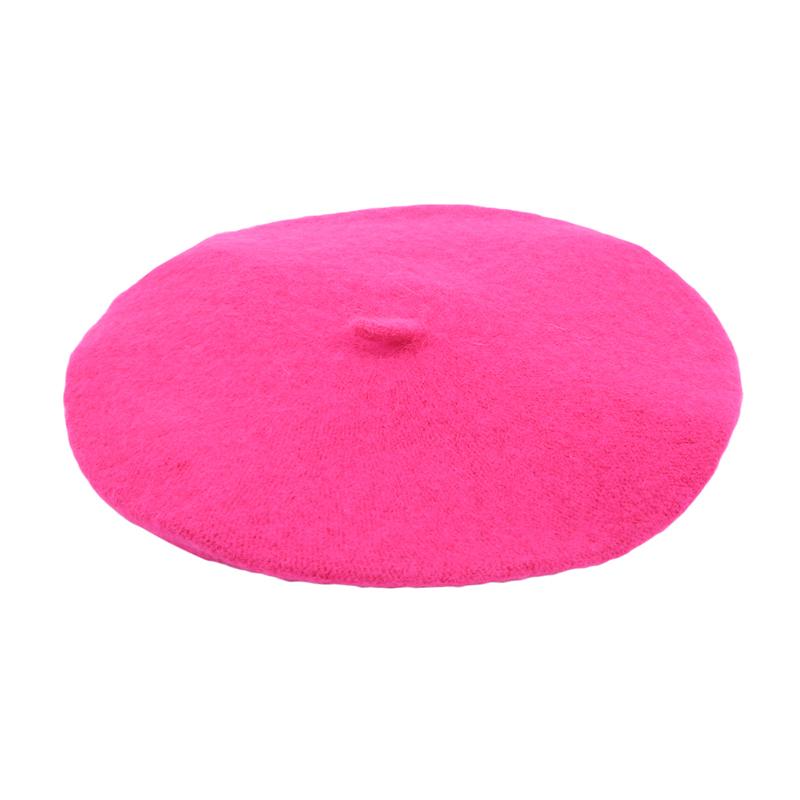 Winter Warm Faux Wool Beret Vintage Unisex Women Girls French Artist Beanie Hat Cap Kawaii Flat Top Caps Warmers 11 Colors