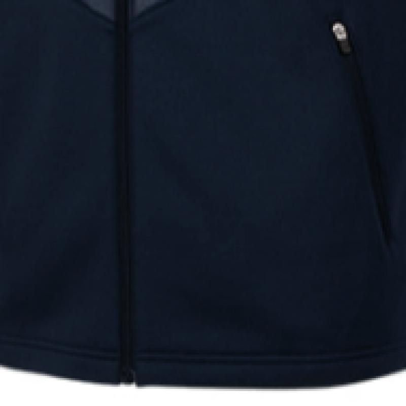 Puma Kk Club Pre Match Brushed Full Zip Up Workout Sweatshirt