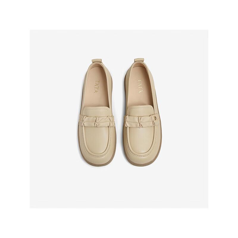 TATA Women s Casual Slip-On Loafers 39
