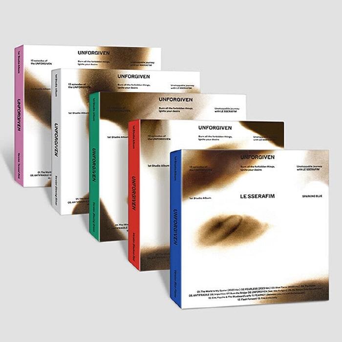 LE SSERAFIM - UNFORGIVEN (Compact Ver./Random Ver.) +2 Gift