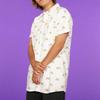 White Rainbow Button Down Shirt Loose Casual Men Women Clothing Graphic 3D Printing Shirts for Male Unisex Streetwear Hawaiian