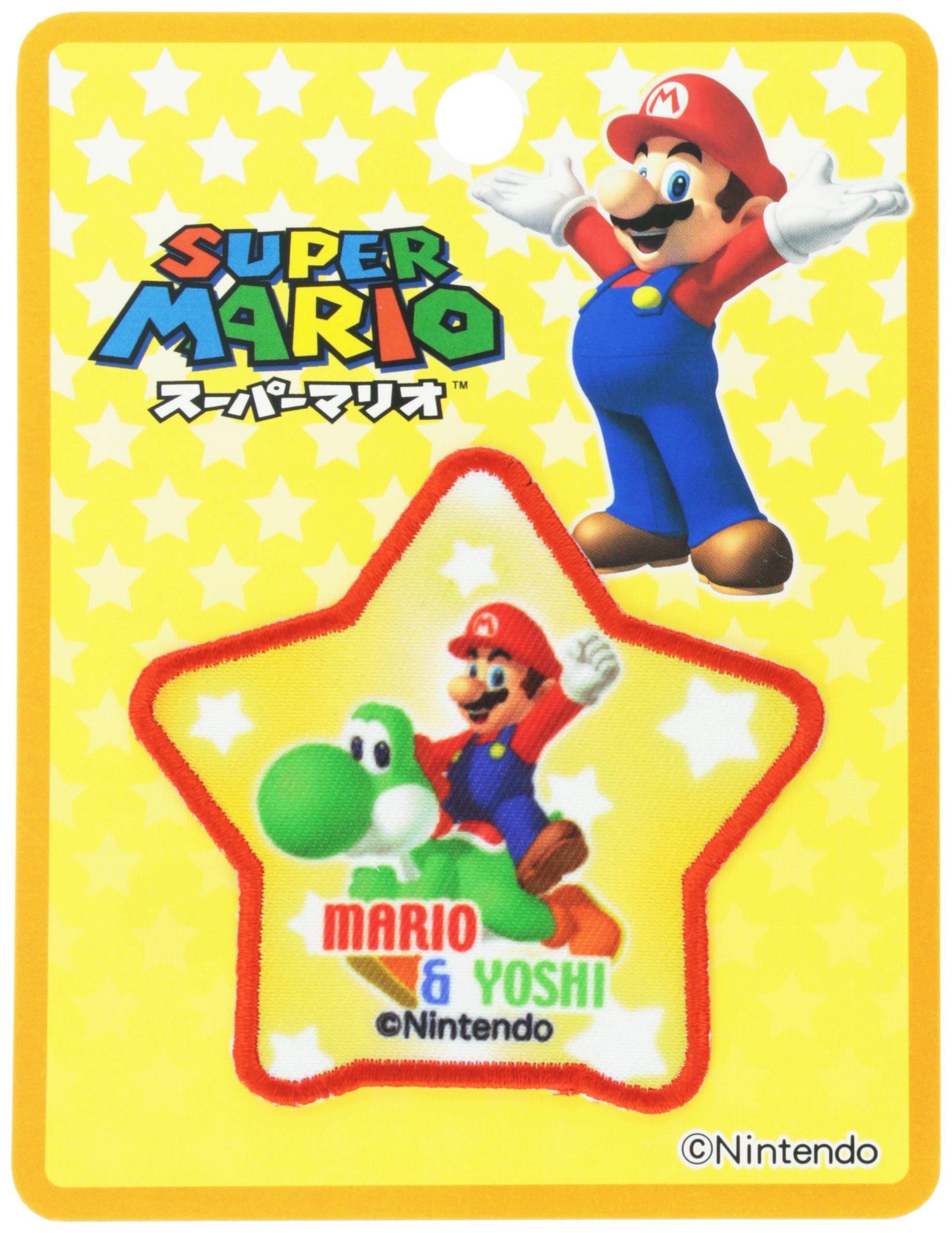 

Inagaki Clothing Super Mario Patch Mario Yoshi MRW001 & Iron-On