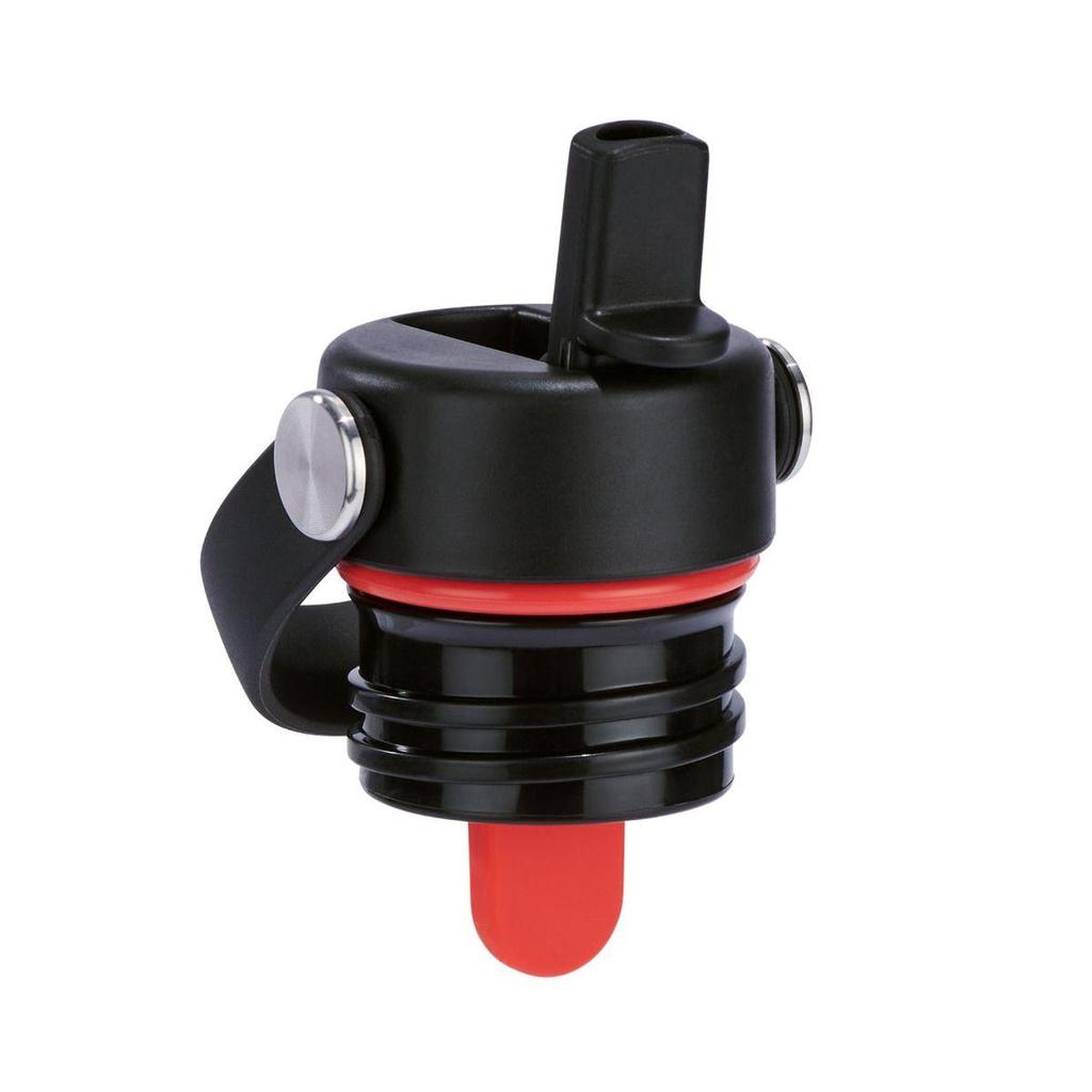 Unisex Hydro Flask Standard Flex Straw Cap Black Sfs001