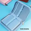 Crochet Hook Case Empty Crochet Needle Case Crochet Organiser Storage Bag Portable Sewing Supplies Organiser Case
