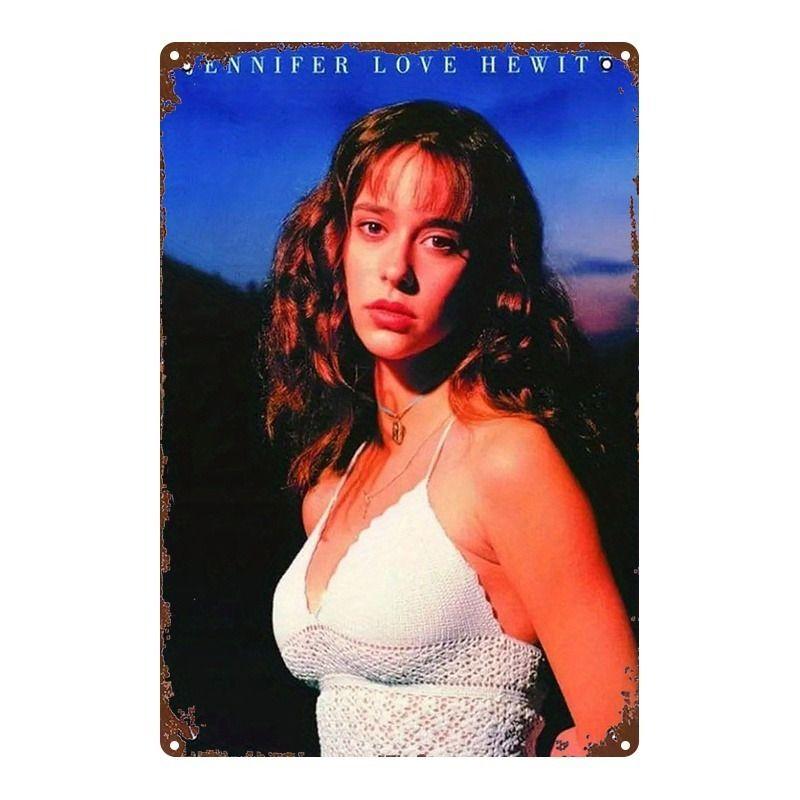 Retro Metal Sign Sexy Girl Wall Art Decor 20x30 cm