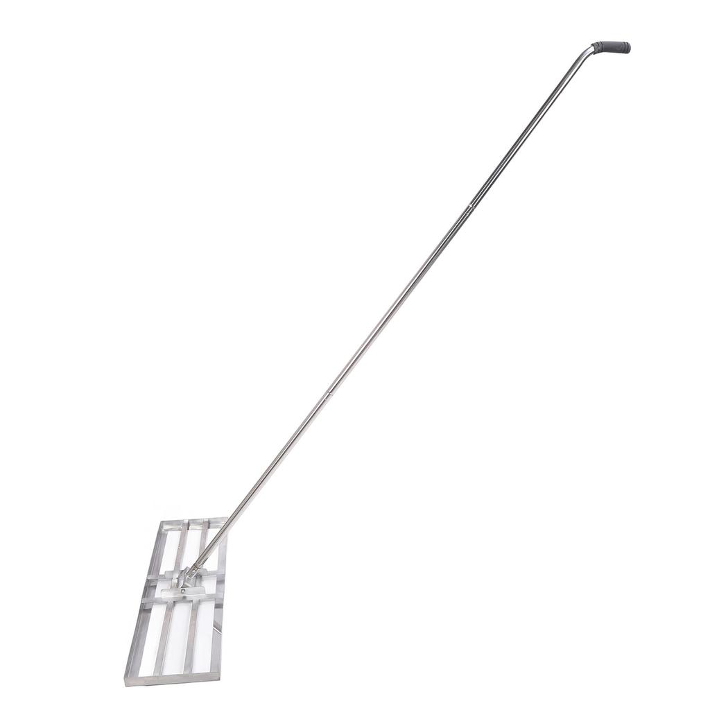 Lawn Leveling Rake Adjustable Handle Stainless Steel Heavy Duty Effort Saving Lawn Level Tool for