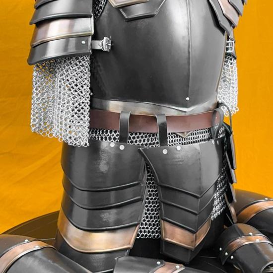 Knight Templar Armor, an iconic medieval battle suit for LARP, cosplay collectors