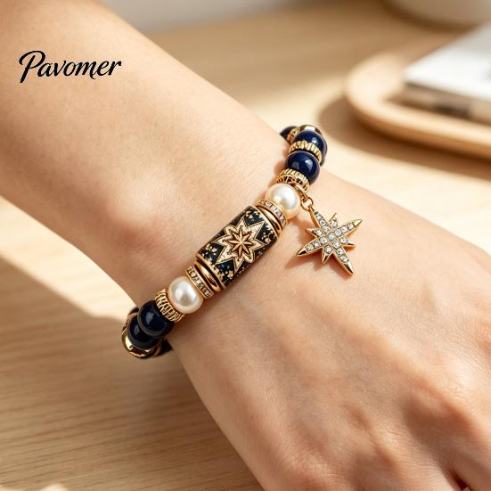 Holiday Gift for Women Christmas Bracelets Women, Beaded Charm Stretch Bracelet with Festive Snowman Jewelry Card, Stocking Stuffers, Party Accessory