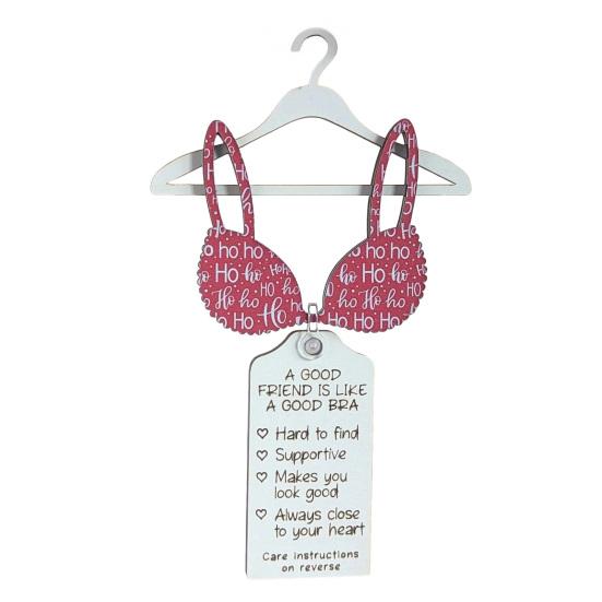 A Good Friend Is Like A Good Bra Ornament Funny Best Friend Christmas Ornament Holiday Keepsake Gift for Adults Women Friends Coworkers