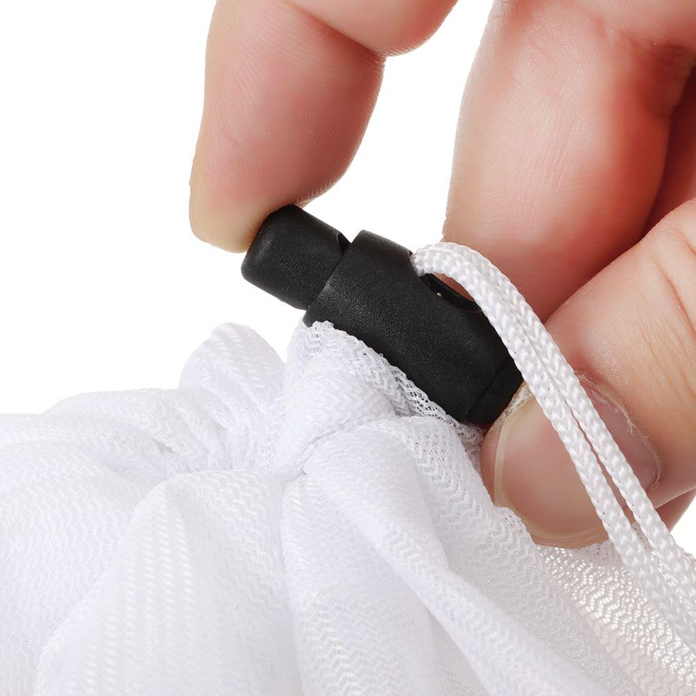 Durable Nylon Fine Mesh Laundry Care Laundry Wash Bag Drawstring Storage Pouch Bag